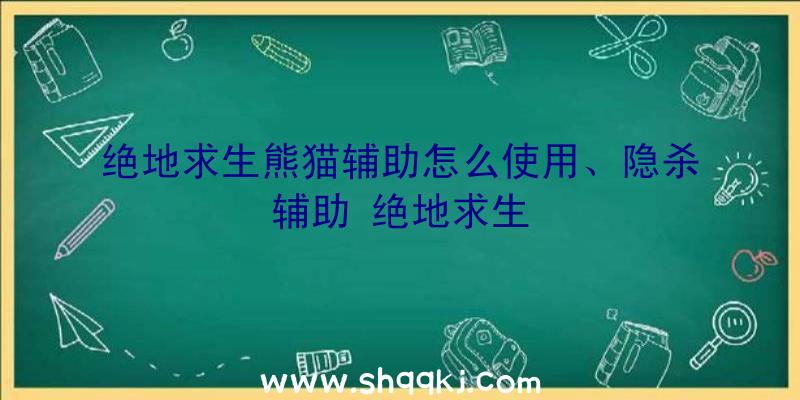 绝地求生熊猫辅助怎么使用、隐杀辅助